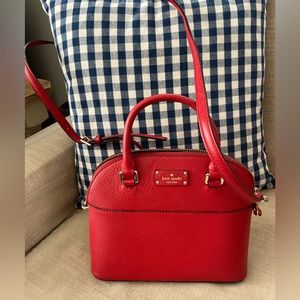 Kate Spade Bright Red Crossbody Bag